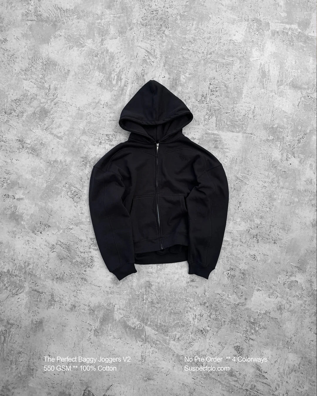 Black Zip-Up V2