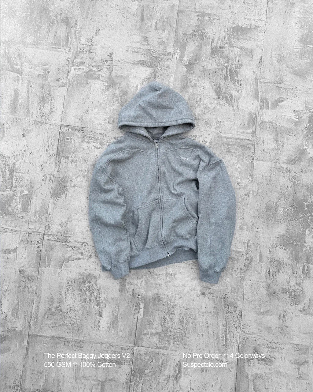 Grey Zip-Up V2
