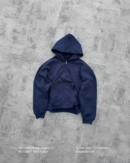 Navy Zip-Up V2