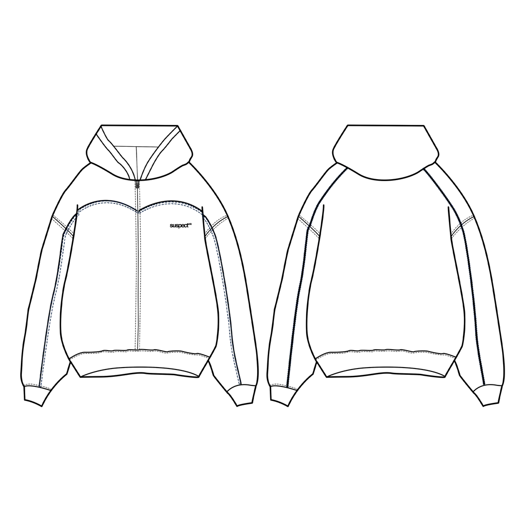 Blue Zip-Up V1